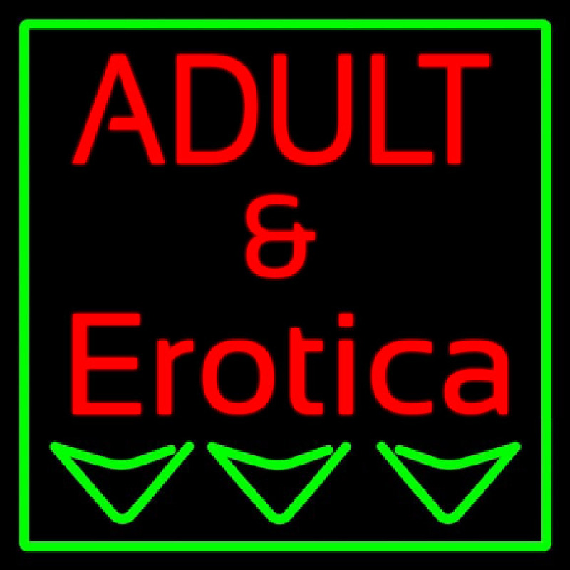 Adult And Erotica Leuchtreklame