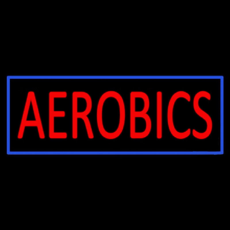 Aerobics Leuchtreklame