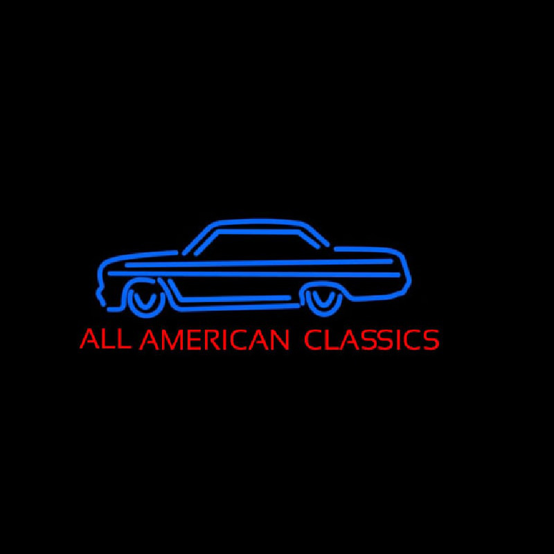 All American Classics Leuchtreklame