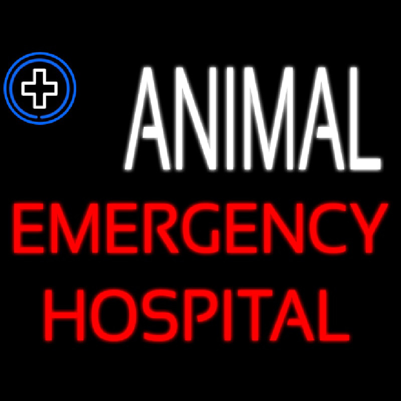 Animal Emergency Hospital Leuchtreklame