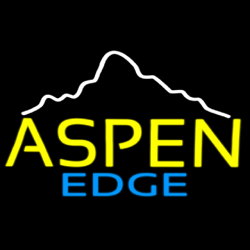 Aspen Edge Leuchtreklame