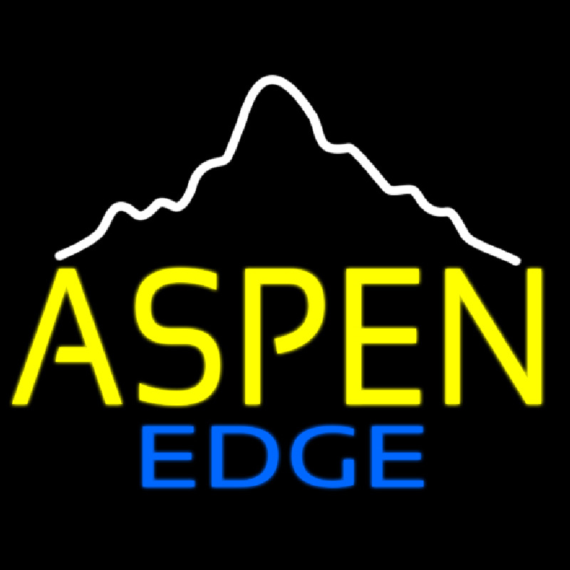 Aspen Edge Leuchtreklame