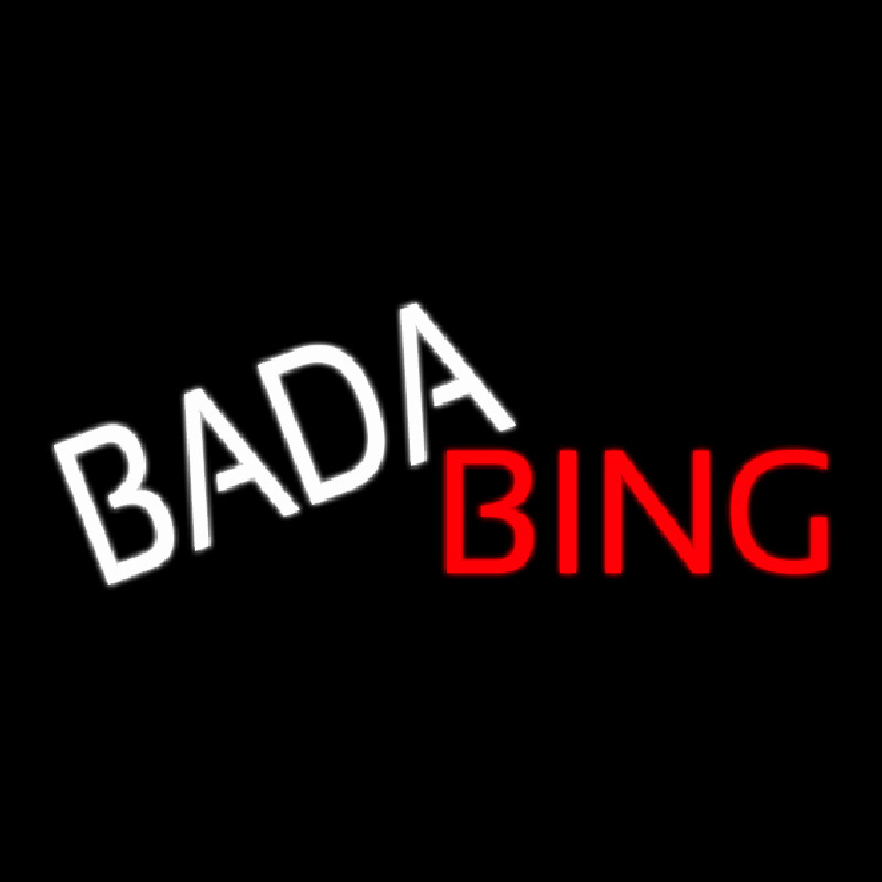 Bada Bing Leuchtreklame