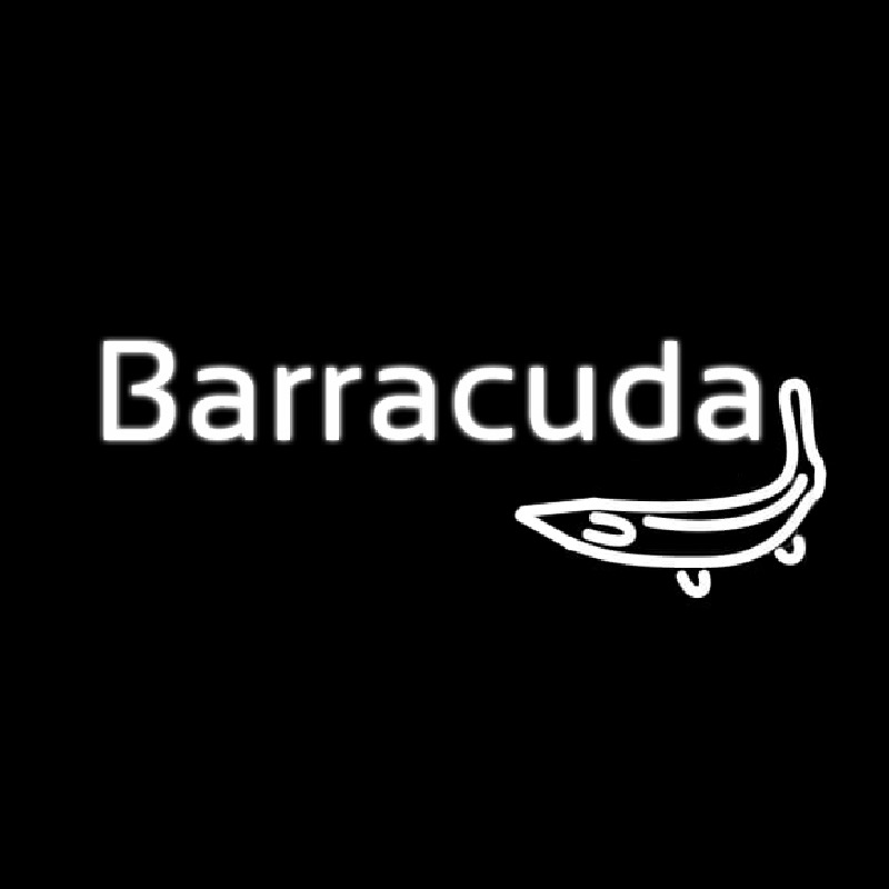 Barracuda Leuchtreklame