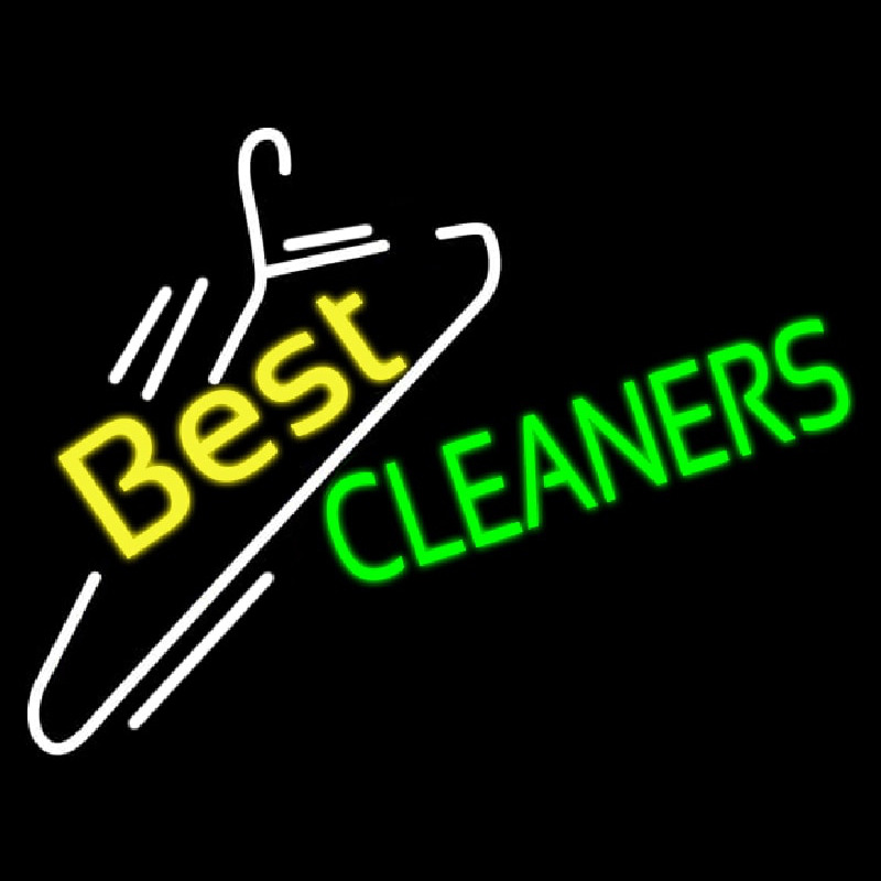 Best Cleaners Leuchtreklame