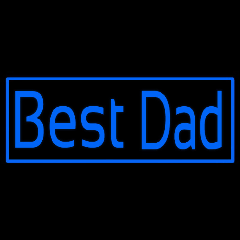 Best Dad Leuchtreklame