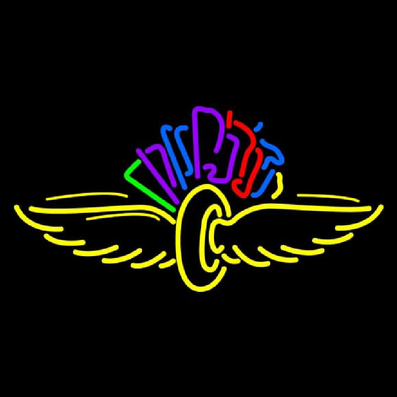 Bird Wings Logo Leuchtreklame