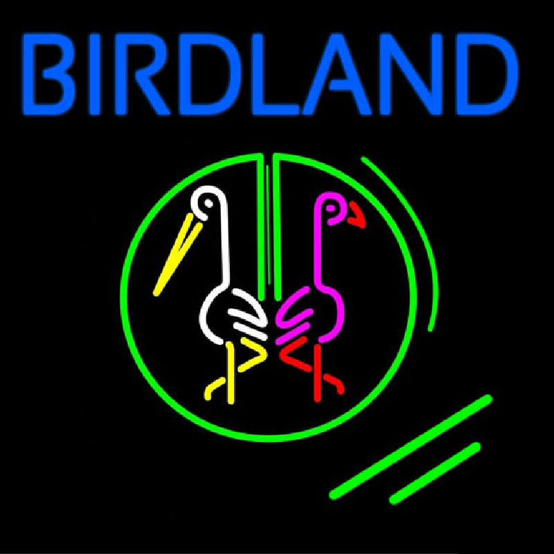 Birdland Leuchtreklame