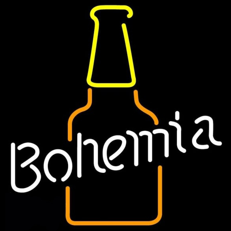 Bohemia Bottle Leuchtreklame