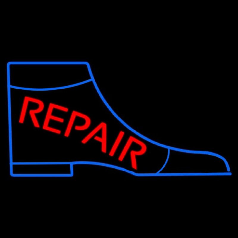 Boot Repair Leuchtreklame