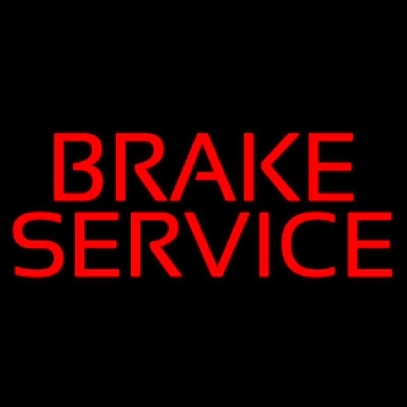 Brake Service Leuchtreklame