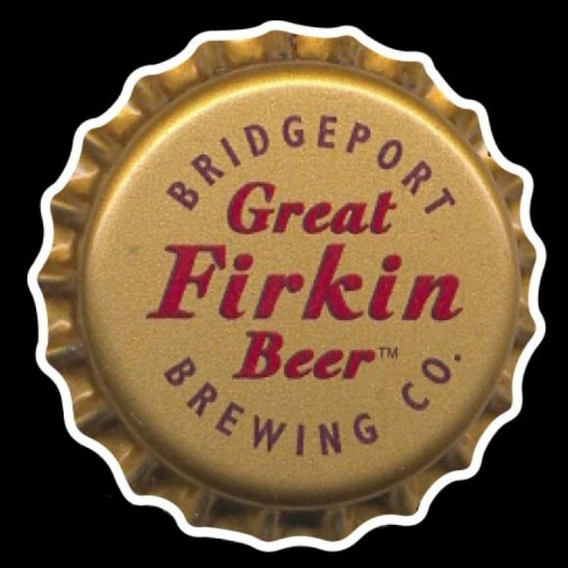 Bridgeport Great Firkin Leuchtreklame