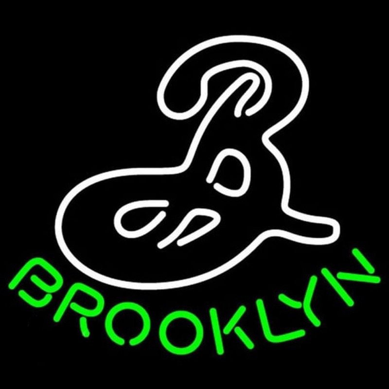 Brooklyn Brewery Graphic Leuchtreklame