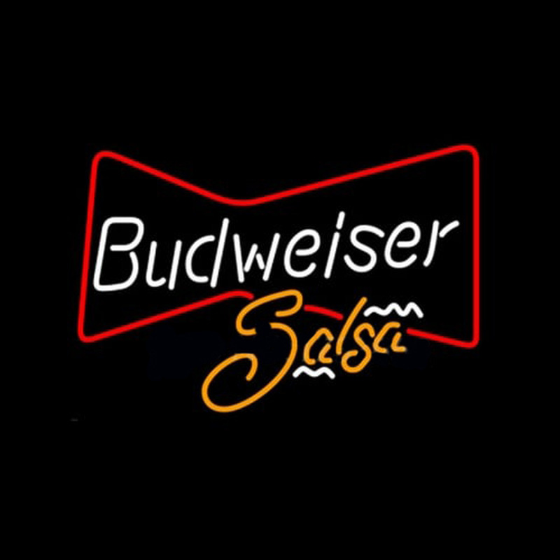 Budweiser Bowtie Salsa Leuchtreklame