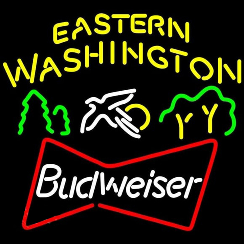 Budweiser Eastern Washington Leuchtreklame