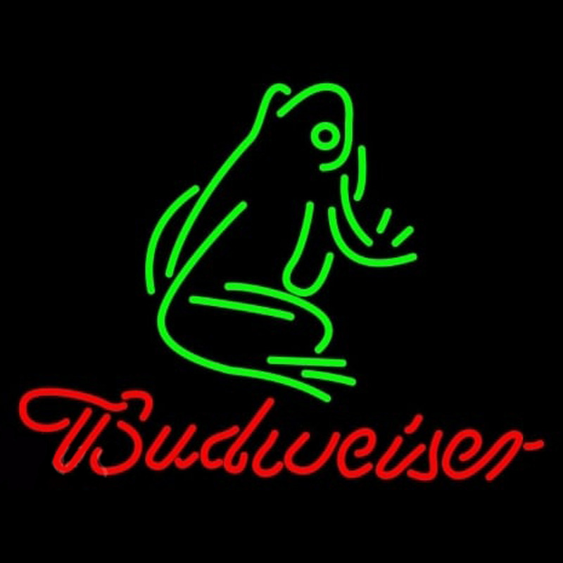 Budweiser Frog Leuchtreklame