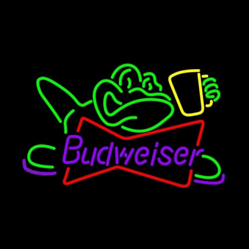 Budweiser Frog Leuchtreklame