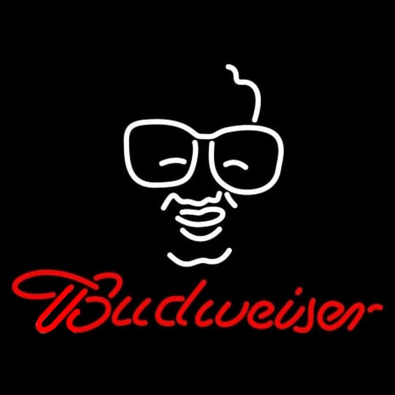 Budweiser Man Logo Leuchtreklame