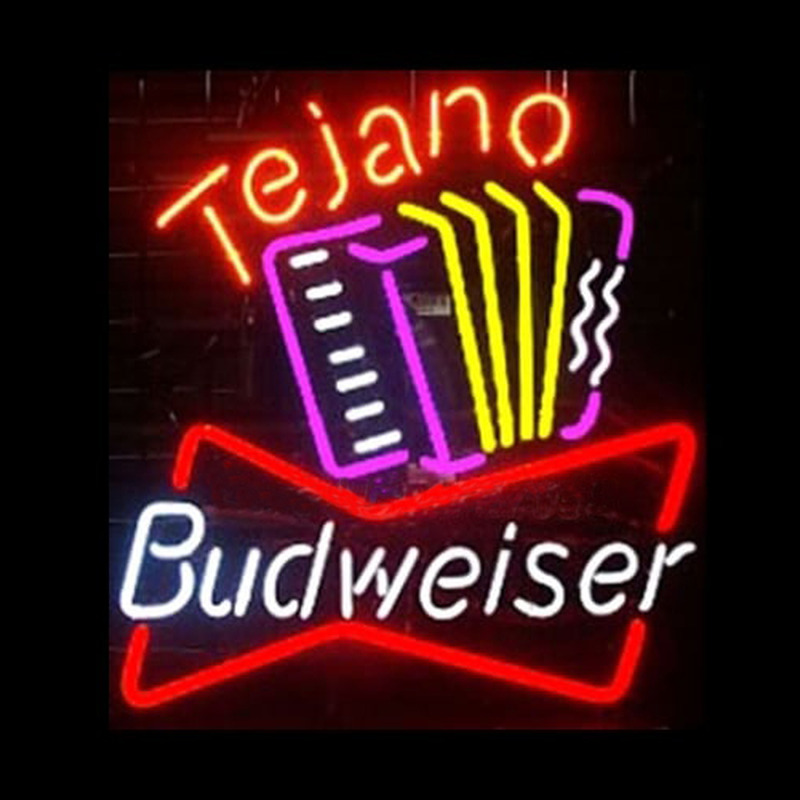 Budweiser Tejano Handcrafted Beer bar Leuchtreklame