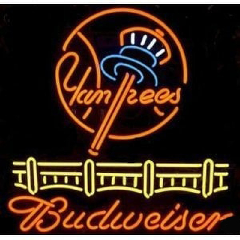 Budweiser Yankees Beer Bar Pub Leuchtreklame