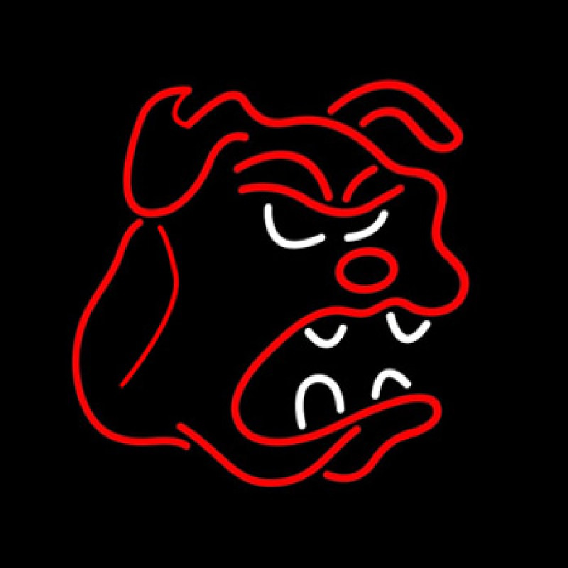 Bull Dog Logo Leuchtreklame