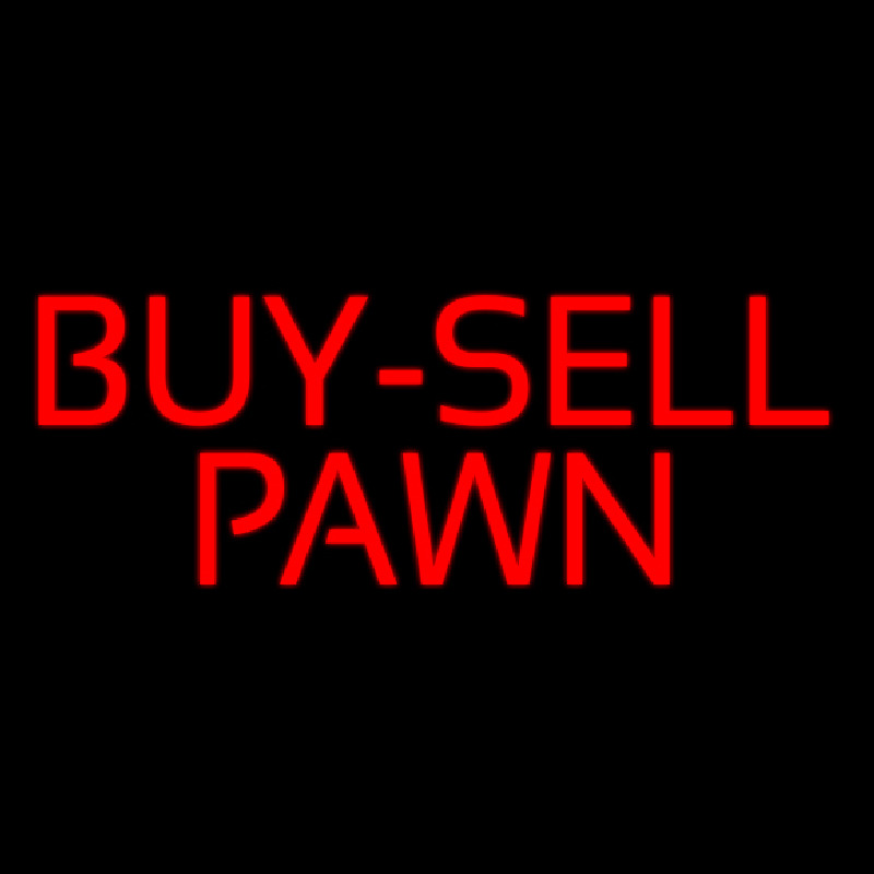 Buy Sell Pawn Leuchtreklame