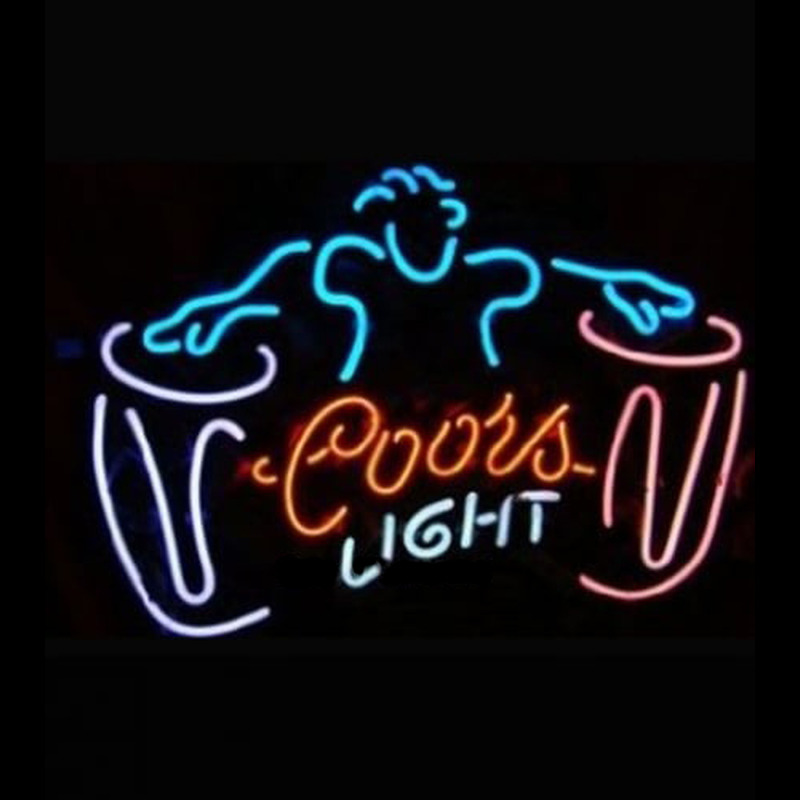 COORS LIGHT DRUM Leuchtreklame