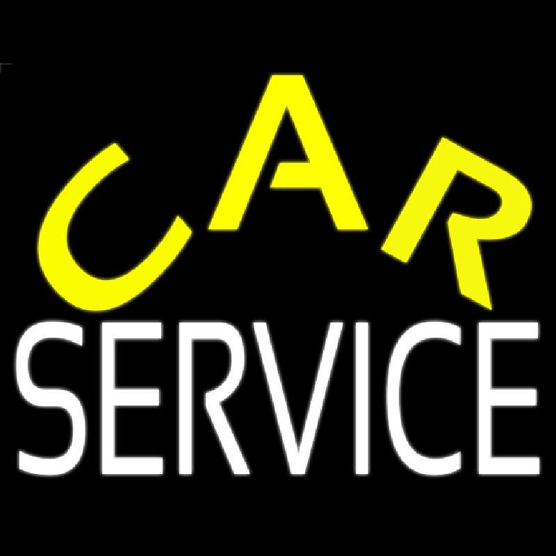 Car Service Leuchtreklame