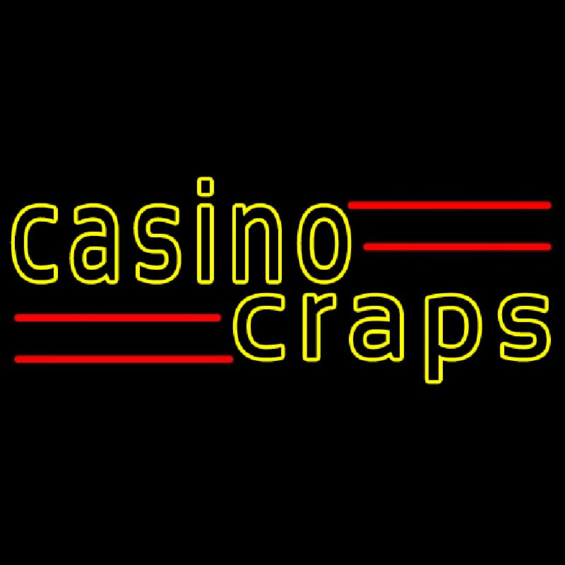 Casino Craps 2 Leuchtreklame