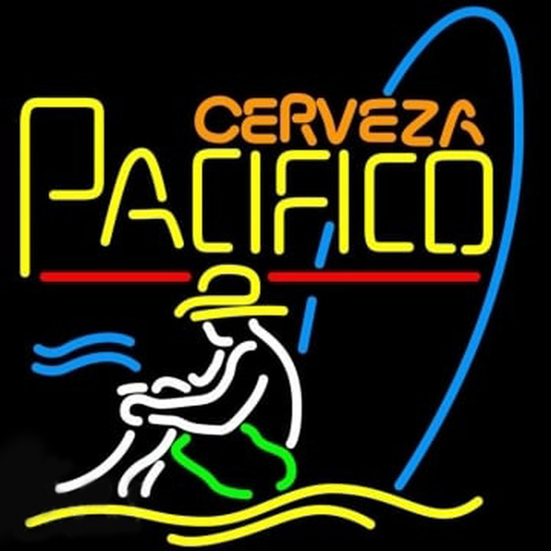 Cerveza Pacifico Bum Leuchtreklame