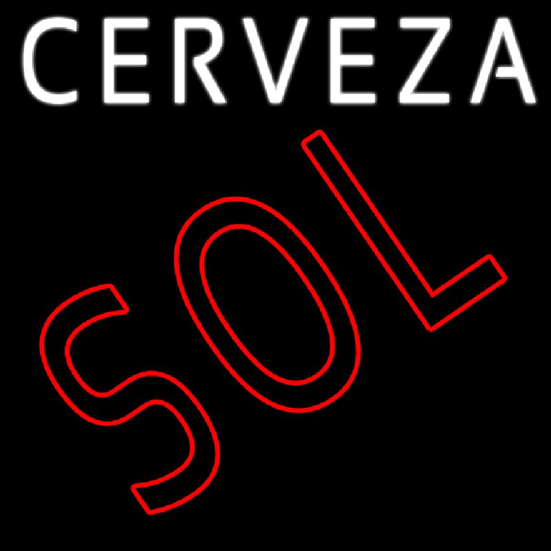 Cerveza Sol Leuchtreklame