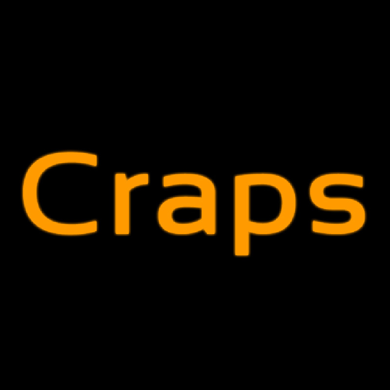 Craps 1 Leuchtreklame