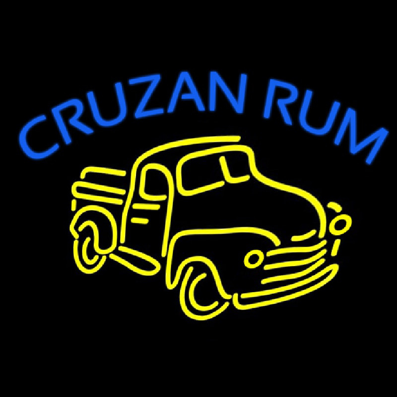 Cruzab Rum Bar Leuchtreklame