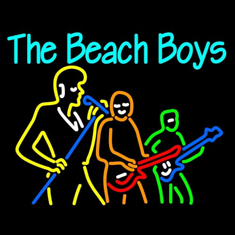 Custom The Beach Boy Music Group Leuchtreklame