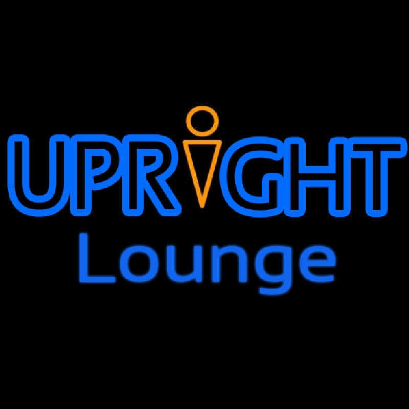 Custom Upright Lounge Leuchtreklame