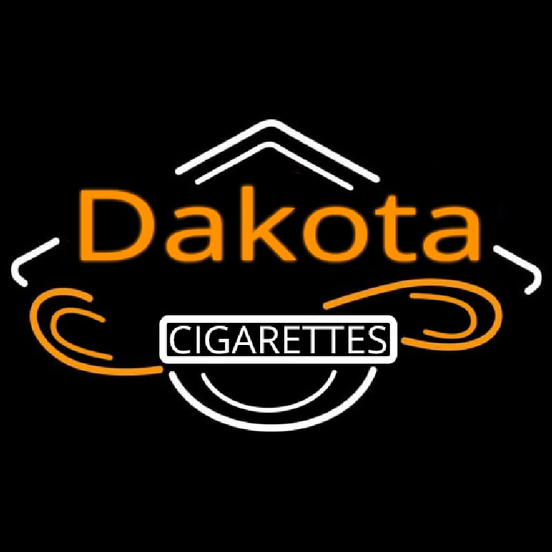 Dakota Cigarettes Leuchtreklame