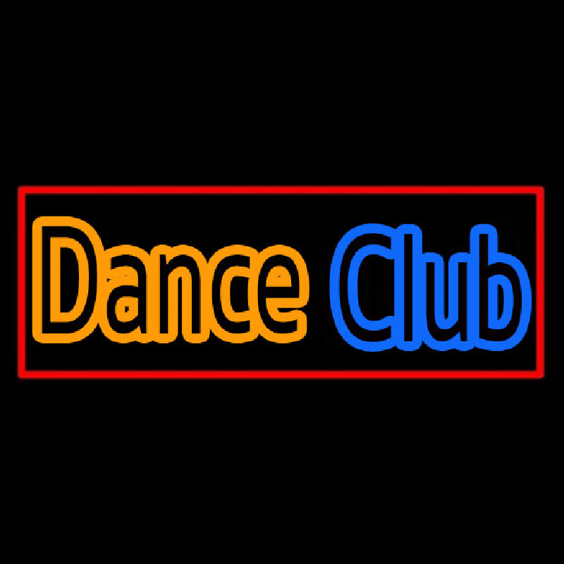 Dance Club Leuchtreklame