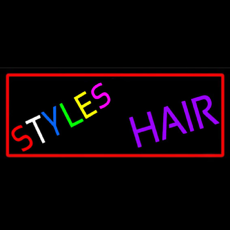 Deco Styles Hair Leuchtreklame