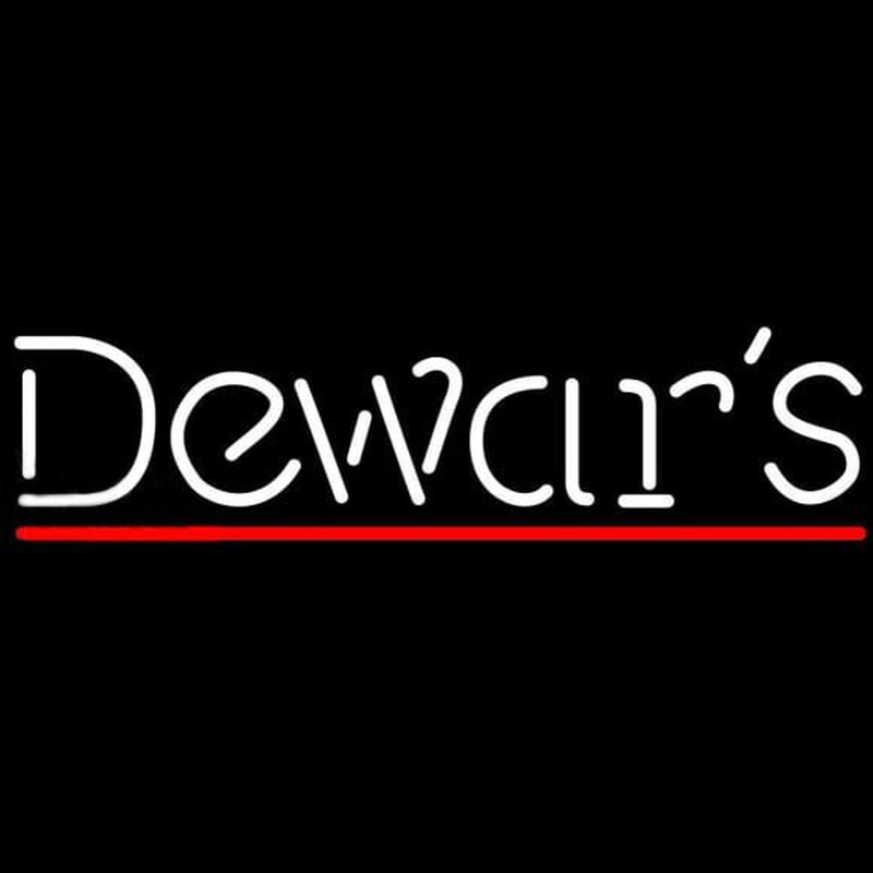 Dewars Leuchtreklame