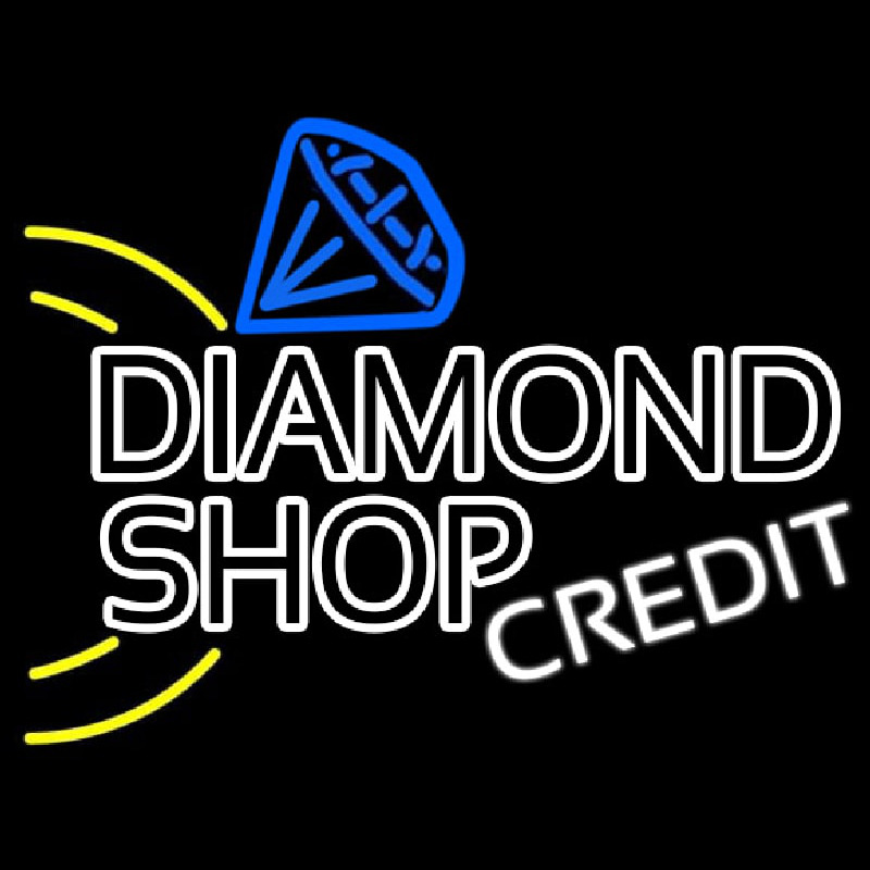 Diamond Shop Leuchtreklame