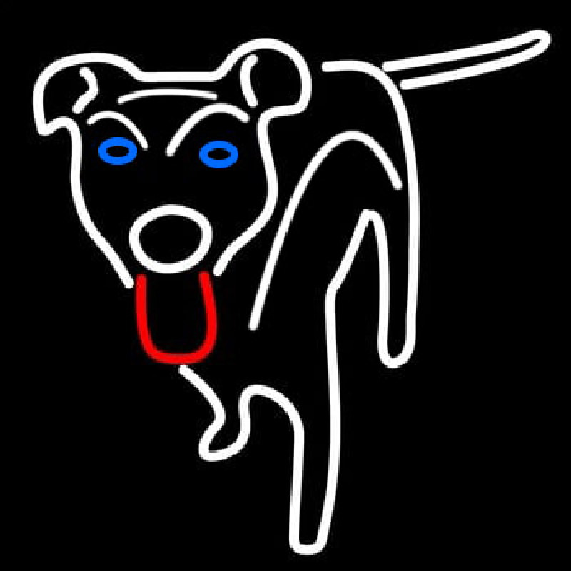 Dog Logo Leuchtreklame