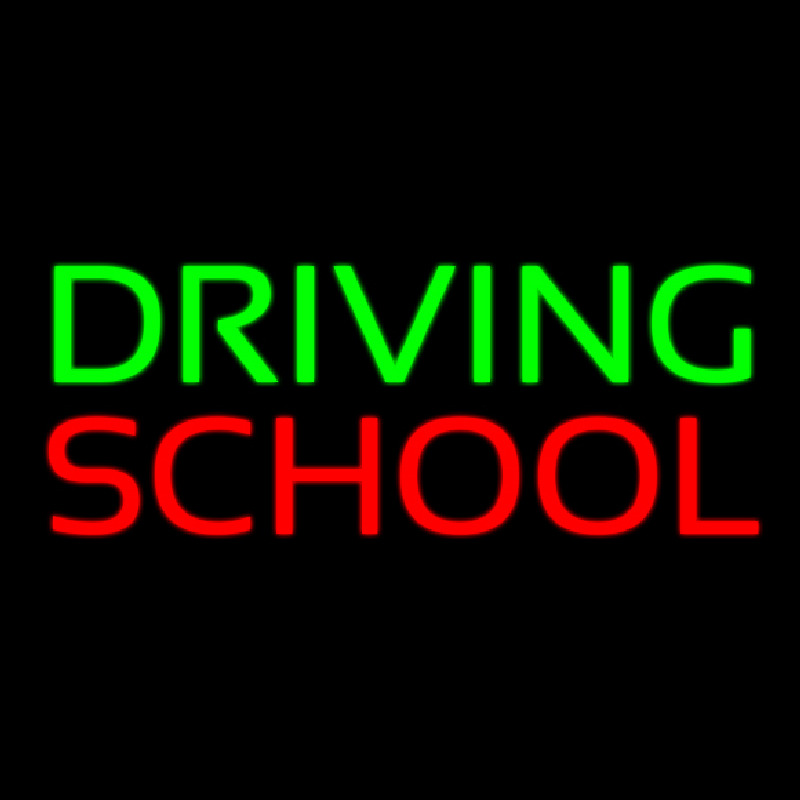 Driving School Leuchtreklame