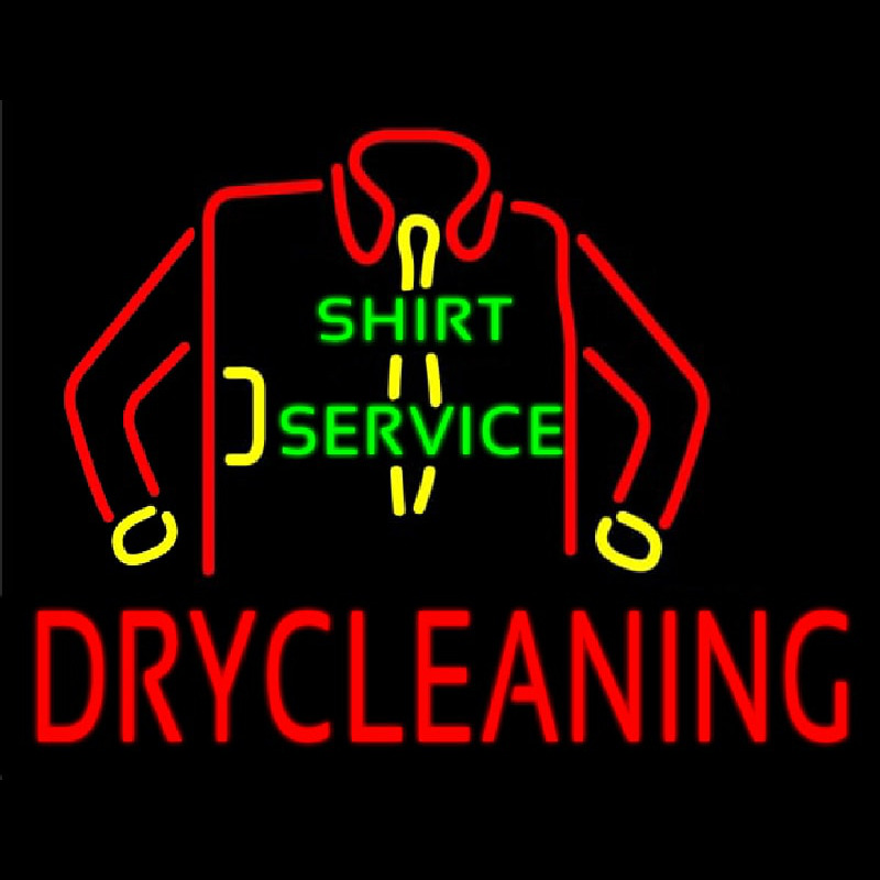 Dry Cleaning Leuchtreklame