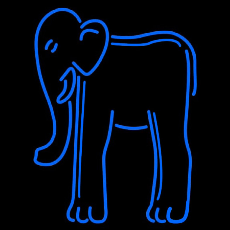 Elephant Leuchtreklame