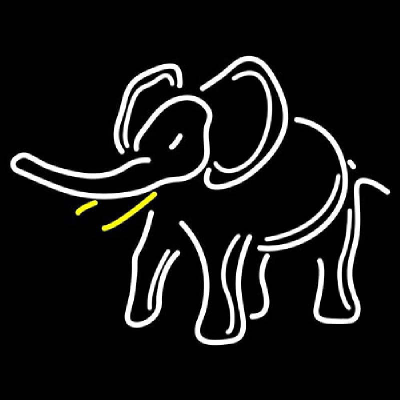 Elephant Logo Leuchtreklame