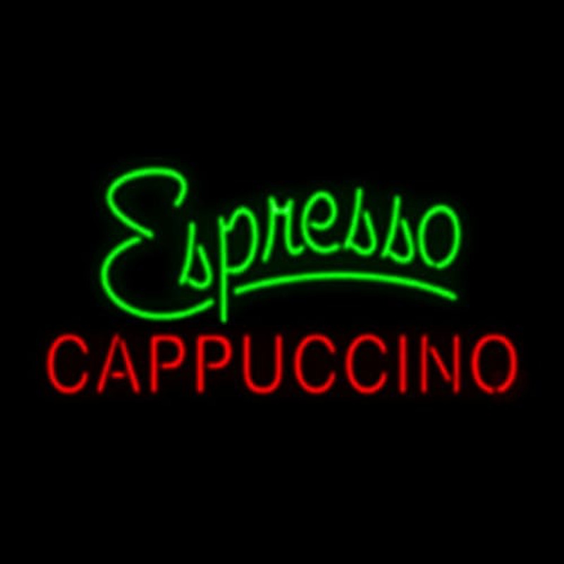 Espresso Cappuccino Leuchtreklame