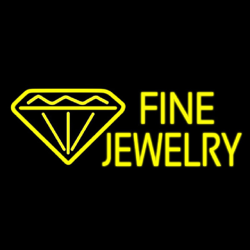 Fine Jewelry Leuchtreklame