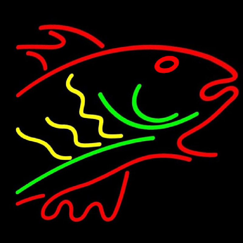 Fish Logo Leuchtreklame