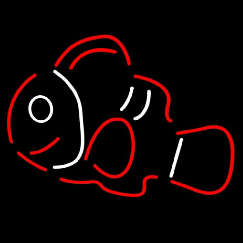 Fish Logo Leuchtreklame