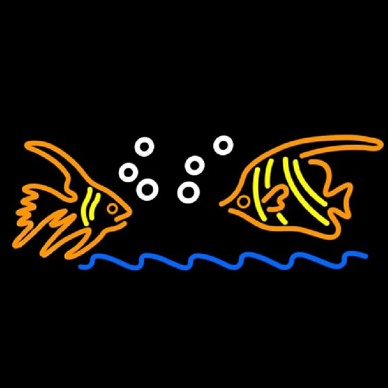 Fish Logo Leuchtreklame